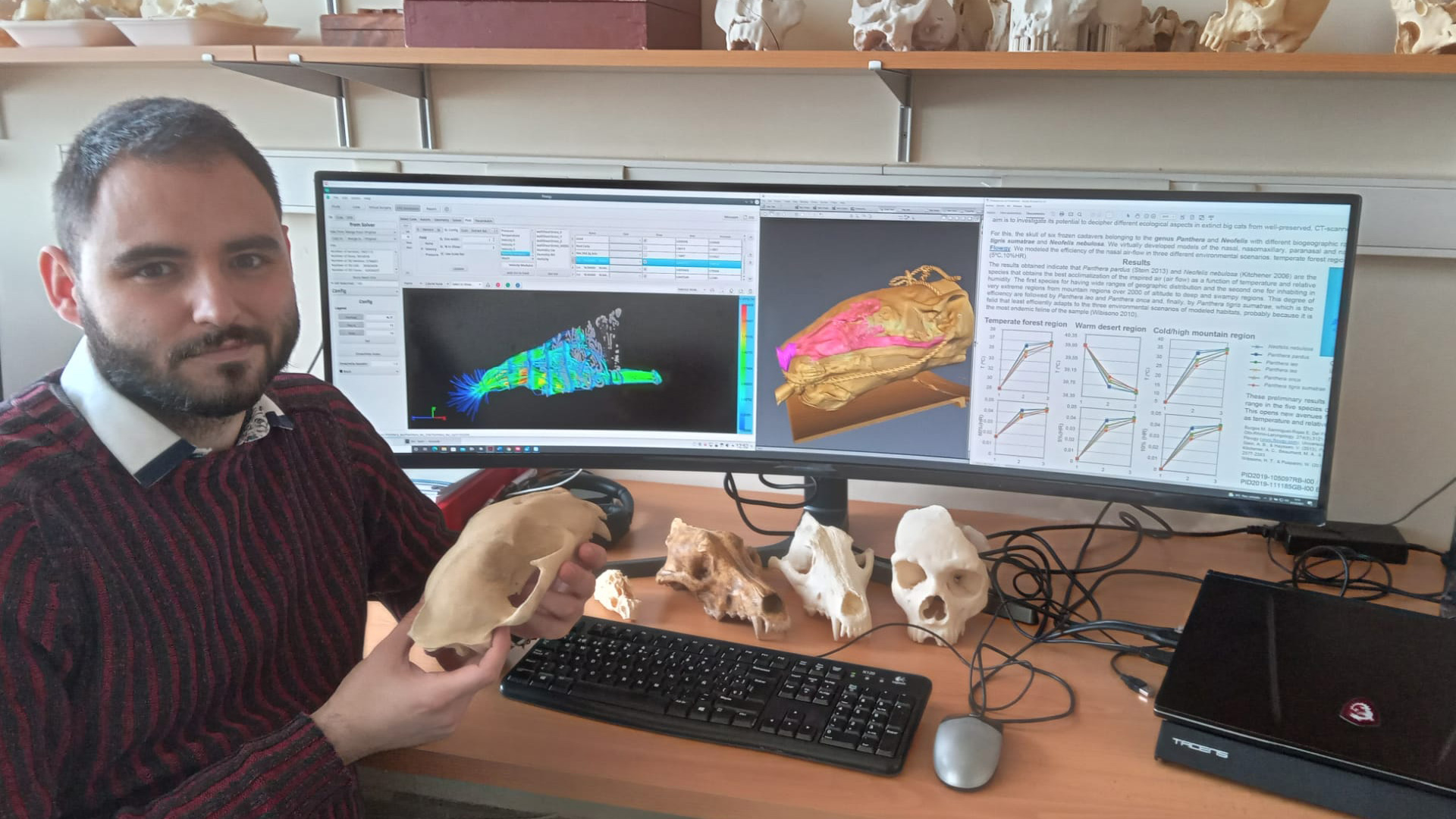 Dr. Alejandro Pérez Ramos from the University of Malaga (Spain) using Flowgy Innovation.